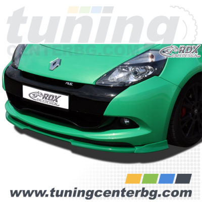 ПРЕДЕН СПОЙЛЕР ЗА RENAULT CLIO 3 RS PHASE 2